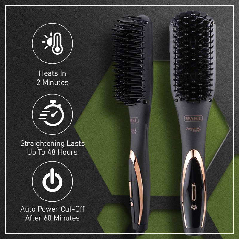 Wahl hair straightener clearance brush